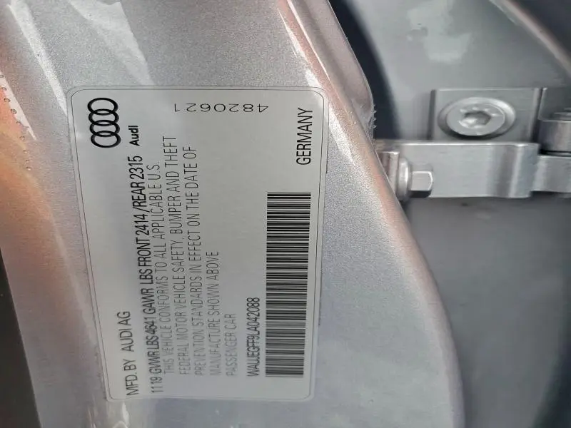 2020 AUDI A3 S-LINE PREMIUM PLUS  