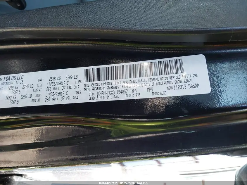 2016 JEEP WRANGLER UNLIMITED RUBICON