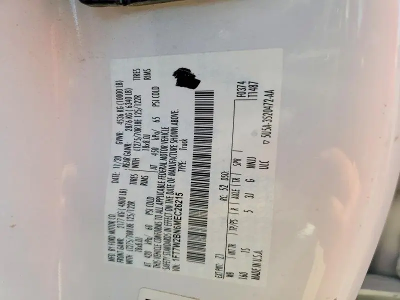 2021 FORD F250 SUPER DUTY  