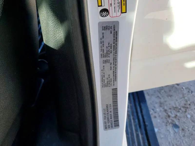 2020 RAM 1500 LARAMIE  