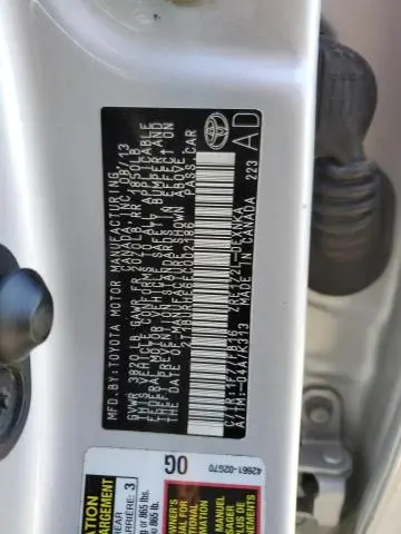 2014 TOYOTA COROLLA L  