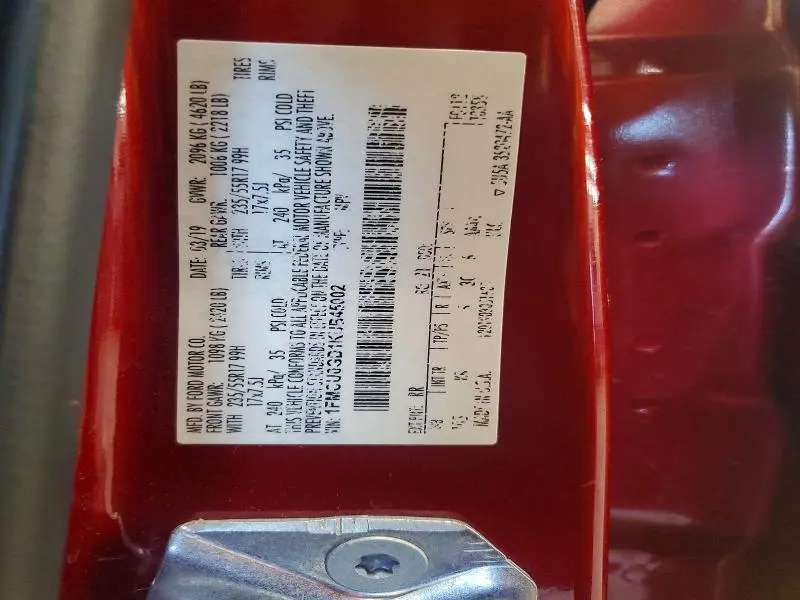 2019 FORD ESCAPE SE  
