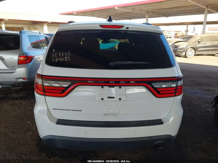 2018 DODGE DURANGO SXT RWD