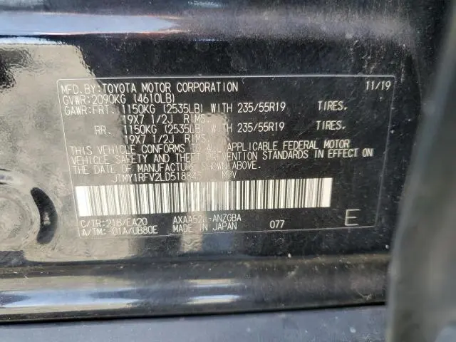 2020 TOYOTA RAV4 LIMITED  