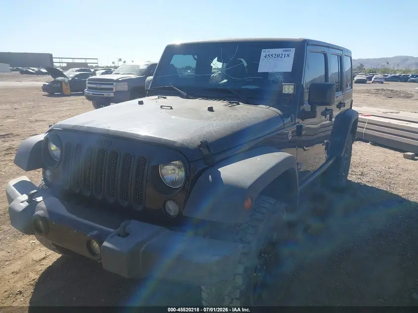 2017 JEEP WRANGLER UNLIMITED SPORT