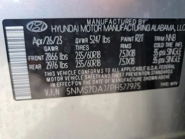 2023 HYUNDAI SANTA FE SEL  