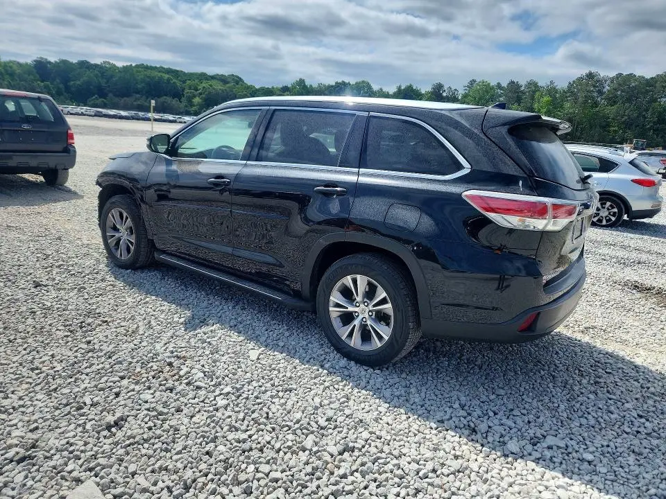 2015 TOYOTA HIGHLANDER XLE  