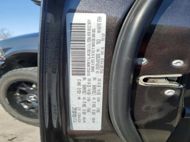 2017 RAM 2500 LARAMIE  