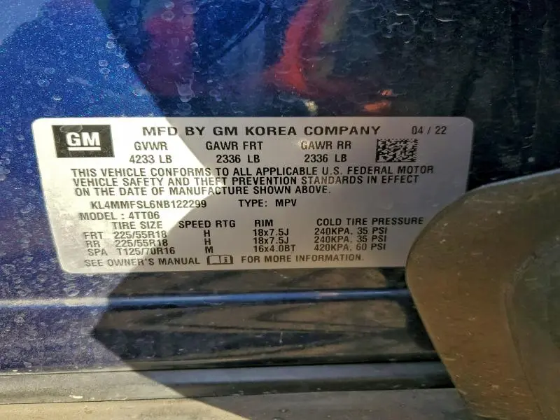 2022 BUICK ENCORE GX ESSENCE  