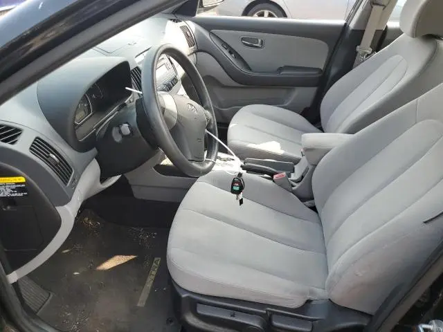 2010 HYUNDAI ELANTRA BLUE  