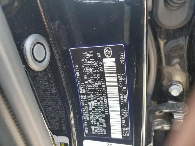 2025 TOYOTA CAMRY XSE  