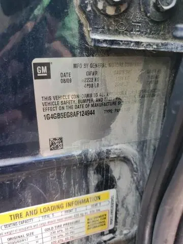 2010 BUICK LACROSSE CX  