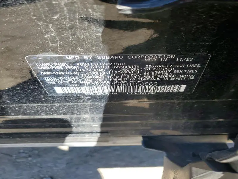 2024 SUBARU FORESTER PREMIUM  