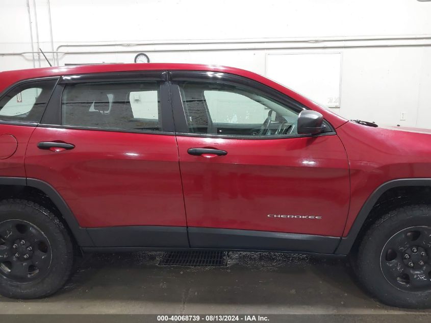 2017 JEEP CHEROKEE SPORT 4X4