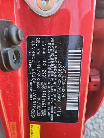 2015 HYUNDAI ACCENT GLS  