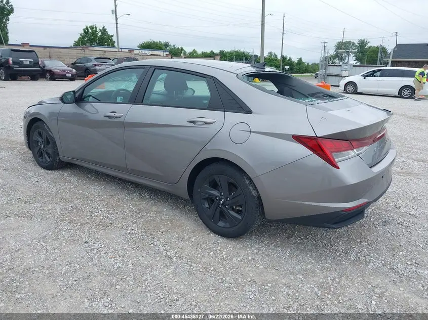 2023 HYUNDAI ELANTRA HYBRID BLUE
