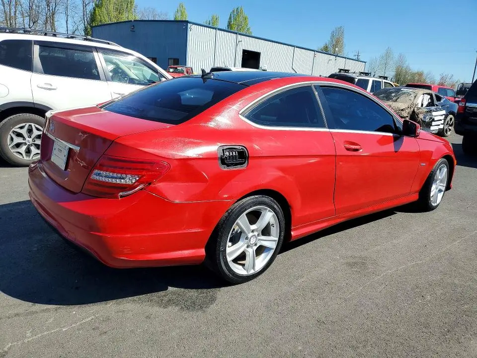 2012 MERCEDES-BENZ C 250  
