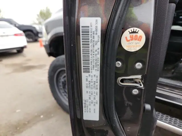 2016 RAM 2500 LARAMIE  