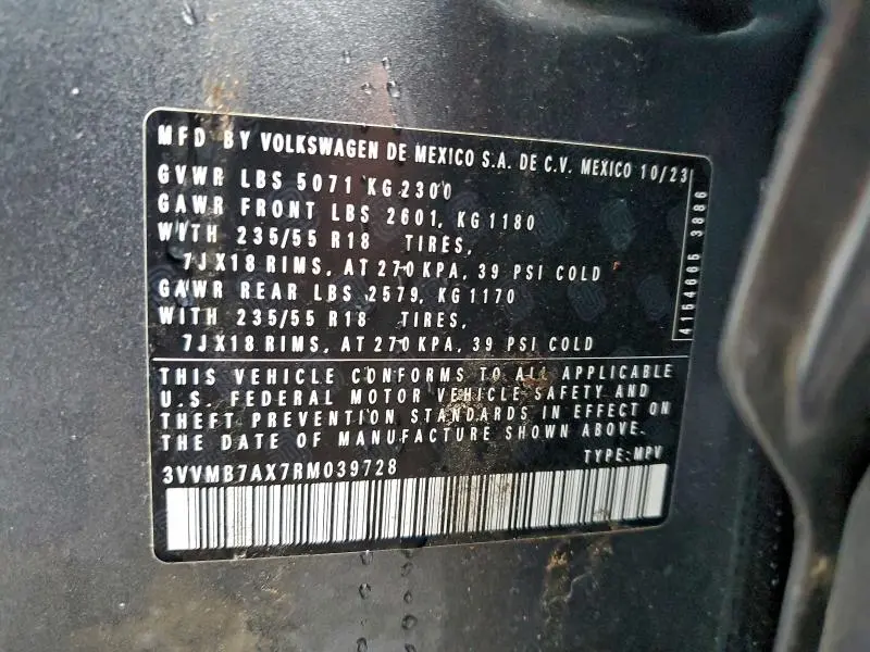 2024 VOLKSWAGEN TIGUAN SE  