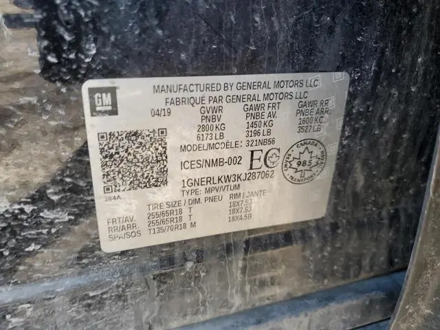 2019 CHEVROLET TRAVERSE LS  