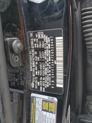 2014 KIA SORENTO LX  