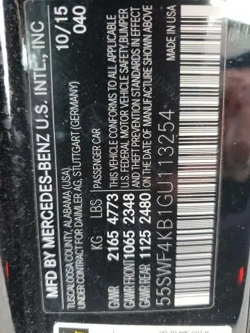 2016 MERCEDES-BENZ C 300 4MATIC  