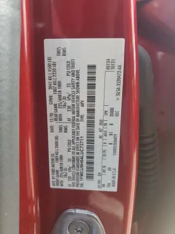 2020 FORD ESCAPE SEL