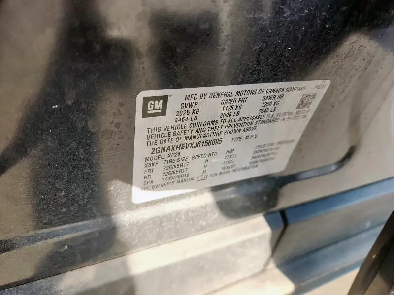 2018 CHEVROLET EQUINOX LS  