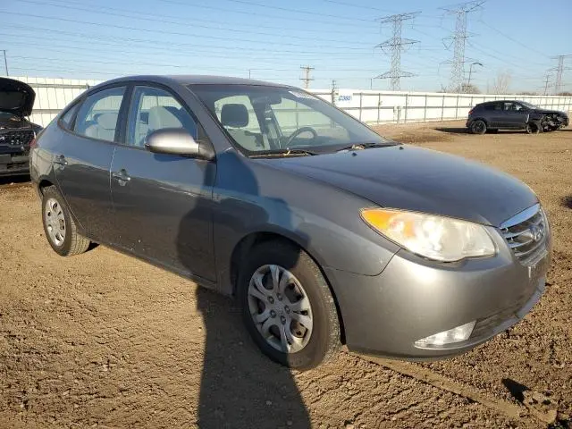 2010 HYUNDAI ELANTRA BLUE  
