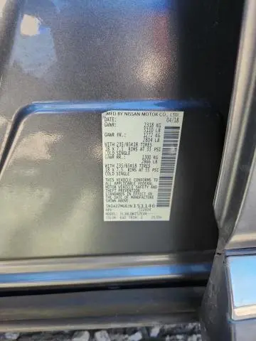 2018 NISSAN MURANO SV  