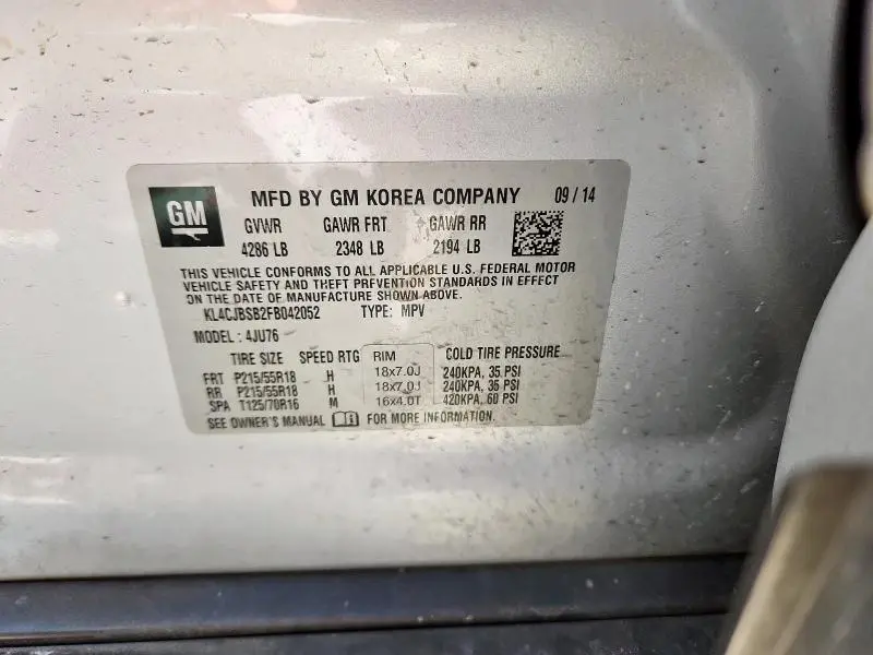 2015 BUICK ENCORE CONVENIENCE  