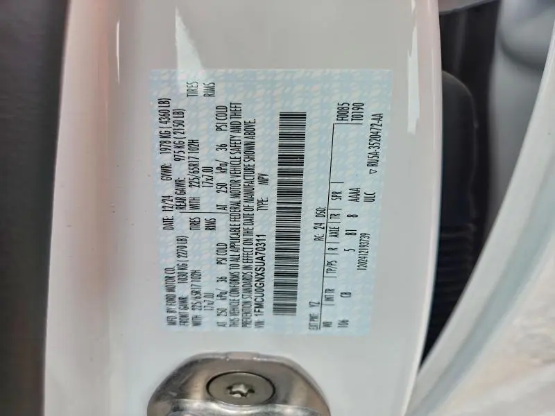 2025 FORD ESCAPE ACTIVE  