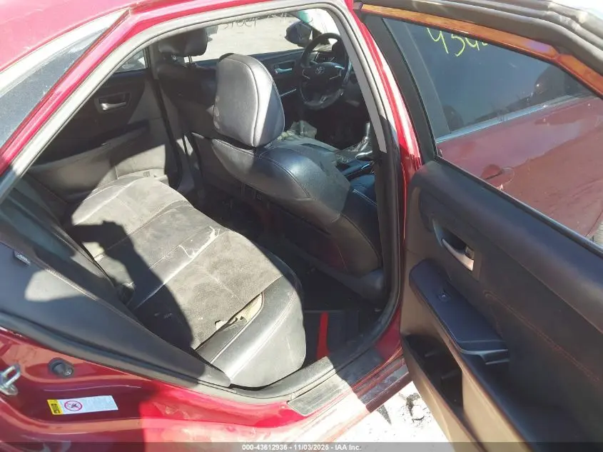 2017 TOYOTA CAMRY XSE