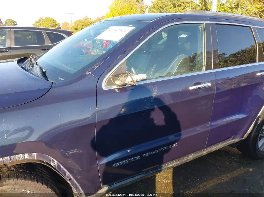 2017 JEEP GRAND CHEROKEE LIMITED 4X4