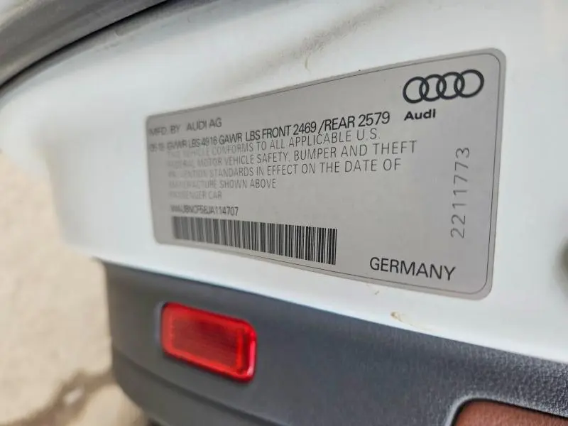 2018 AUDI A5 PREMIUM PLUS  