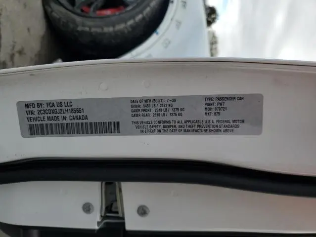 2020 DODGE CHARGER SCAT PACK  