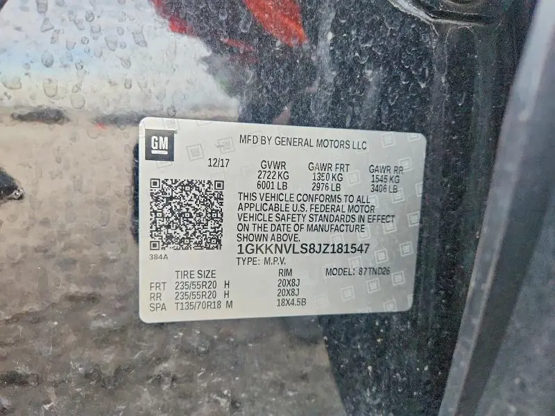 2018 GMC ACADIA ALL TERRAIN  