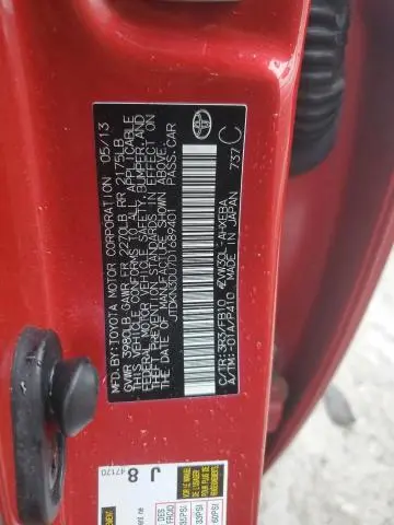 2013 TOYOTA PRIUS 