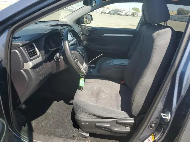 2019 TOYOTA HIGHLANDER LE  