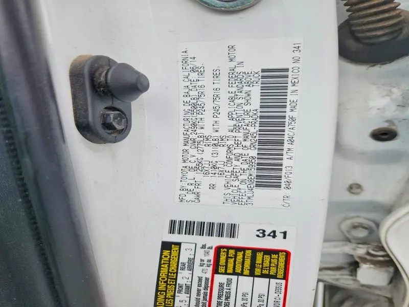 2014 TOYOTA TACOMA V6  