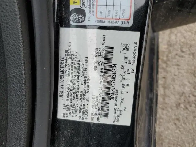 2010 FORD FUSION SPORT  