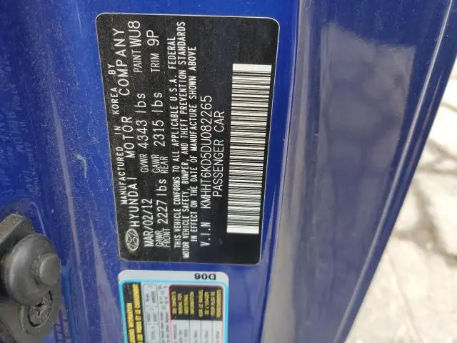 2013 HYUNDAI GENESIS COUPE 2.0T  