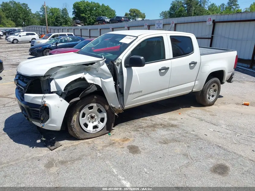 2022 CHEVROLET COLORADO 2WD  SHORT BOX WT