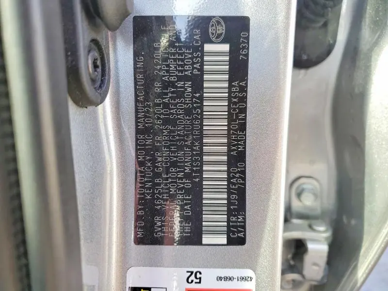 2024 TOYOTA CAMRY SE NIGHT SHADE  