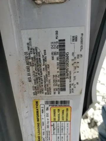 2013 FORD FUSION SE  