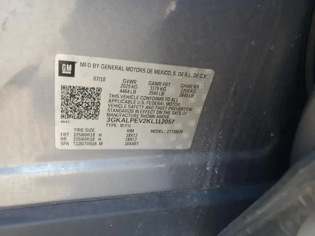 2019 GMC TERRAIN SLT  