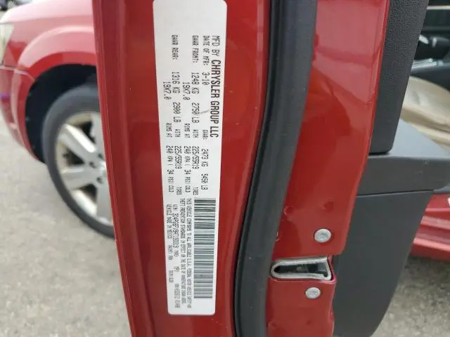 2010 DODGE JOURNEY R/T  