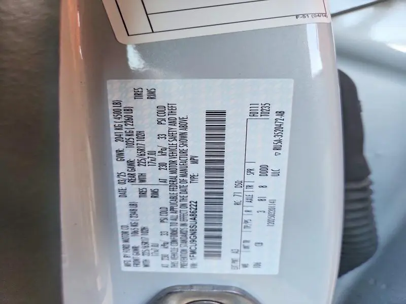 2025 FORD ESCAPE ACTIVE  