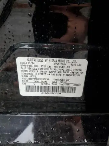 2015 INFINITI Q50 BASE  