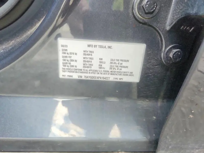 2023 TESLA MODEL Y   